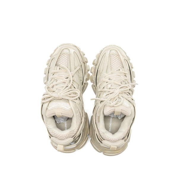 Balenciaga Size 36 Track Sneakers Mesh/Nylon Beige/Multicolour