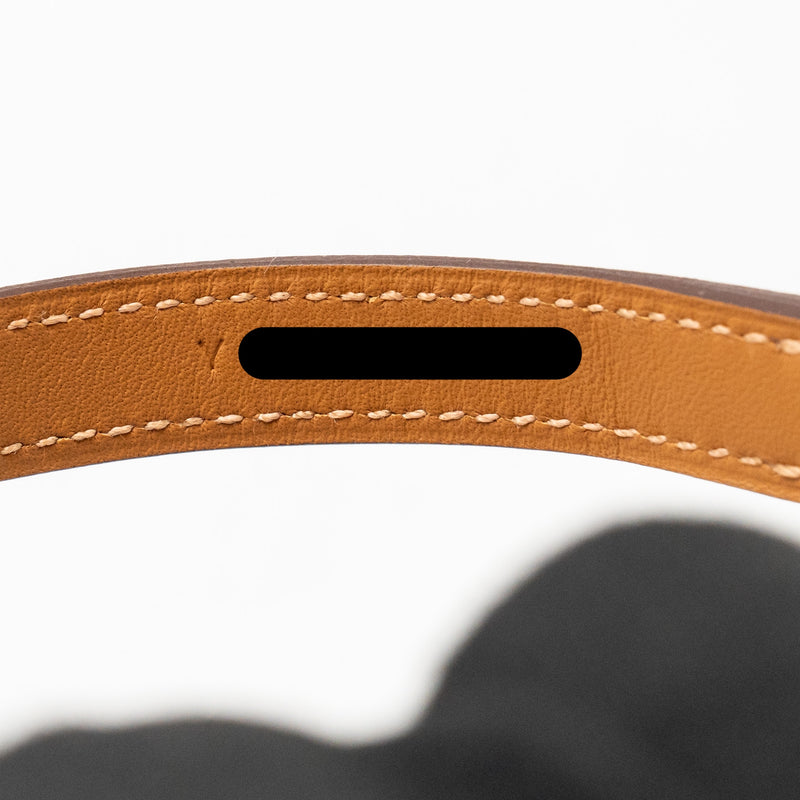 Hermes Size T3 O'Kelly Bracelet Swift Red GHW Stamp Y