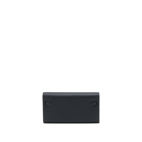 Hermes Kelly To Go Epsom Black GHW Stamp U