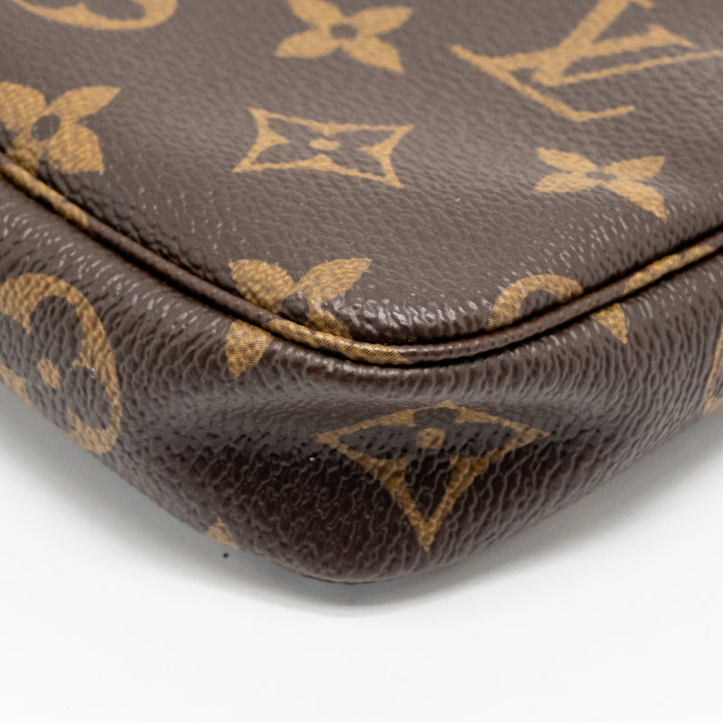 Louis Vuitton mini pochette accessories Vivienne holiday limited monogram canvas GHW