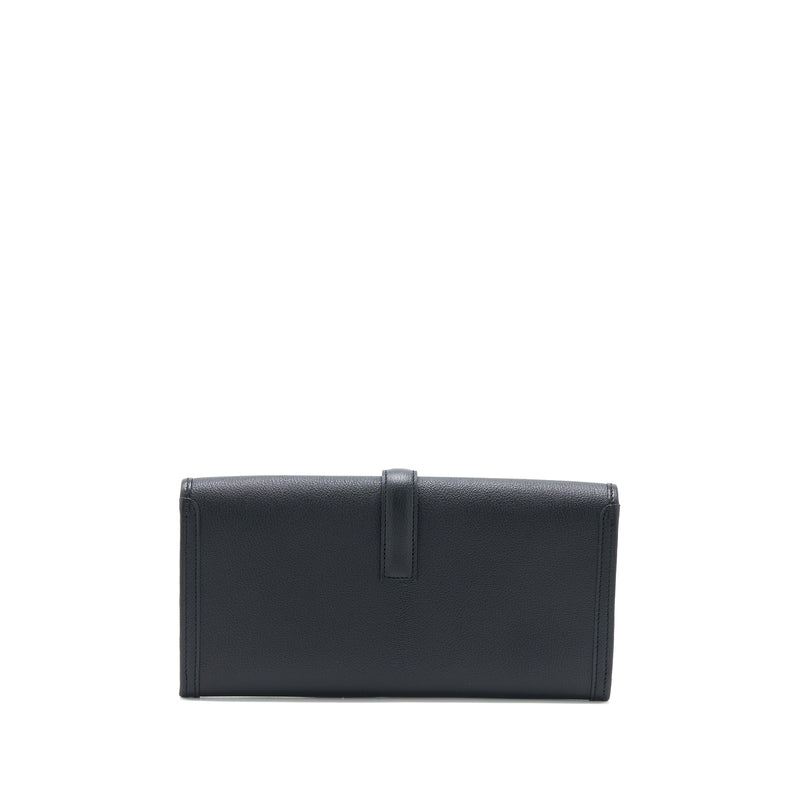 Hermes Jige Elan 29 Chèvre Chandra Black Stamp C