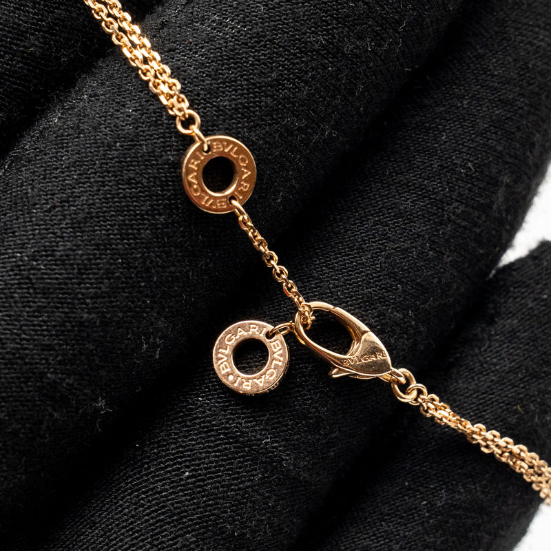 Bvlgari Size ML Divas’ Dream Bracelet Rose Gold, Carnelian