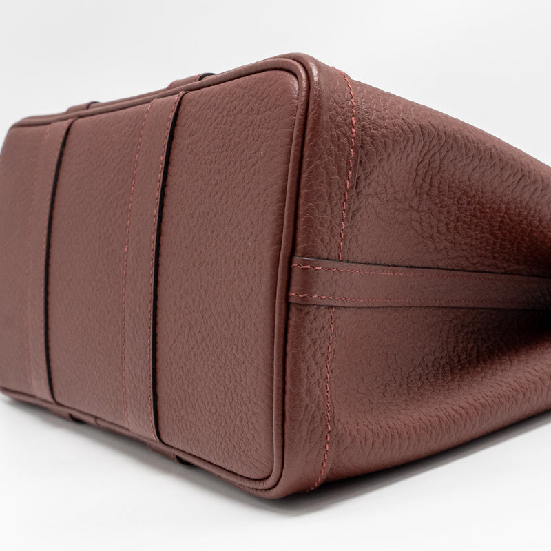Hermes Garden Party 30 Country leather rouge H SHW stamp Y