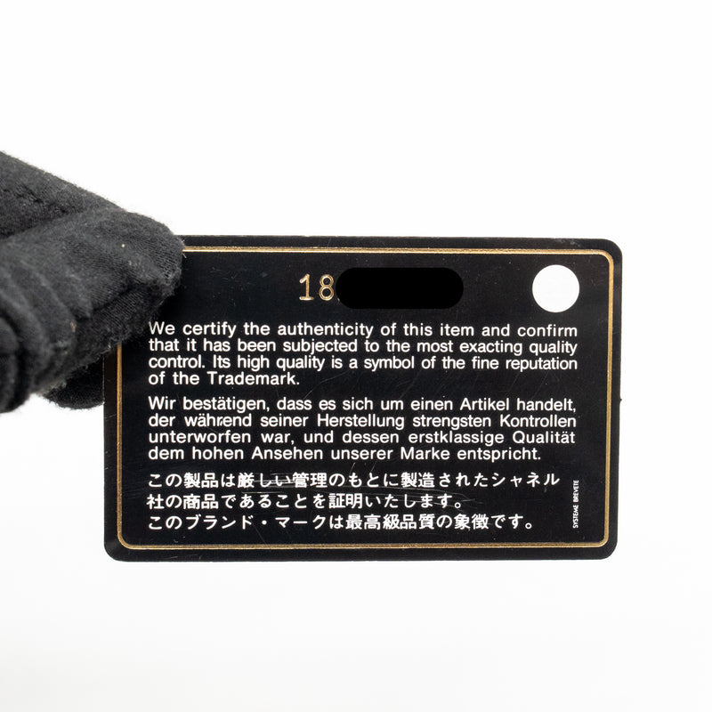 Chanel Medium Boy Bag Calfskin Black Ruthenium SHW