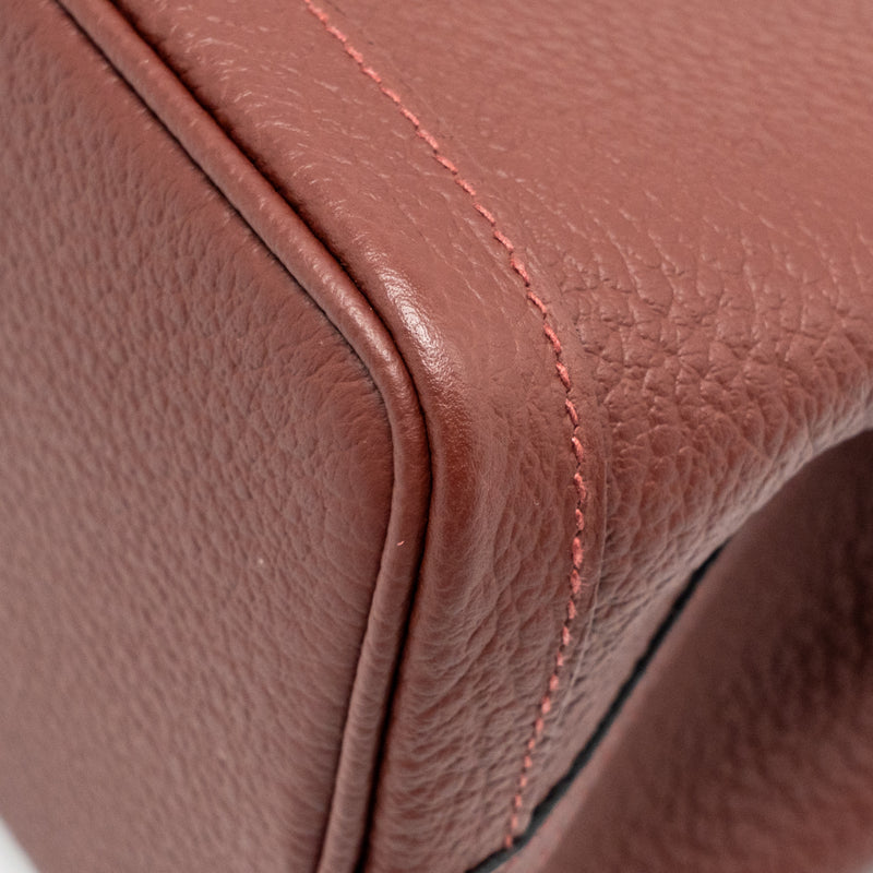 Hermes Garden Party 30 Country leather rouge H SHW stamp Y