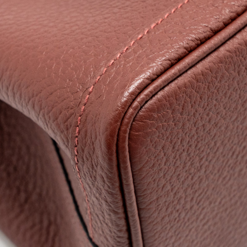 Hermes Garden Party 30 Country leather rouge H SHW stamp Y