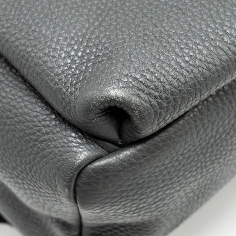 FENDI Large Backpack Calfskin/ Fur/ Crocodile Multicolor SHW