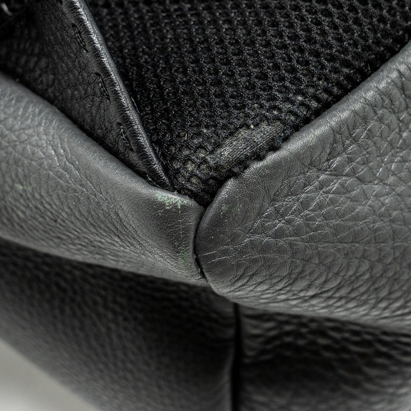 FENDI Large Backpack Calfskin/ Fur/ Crocodile Multicolor SHW