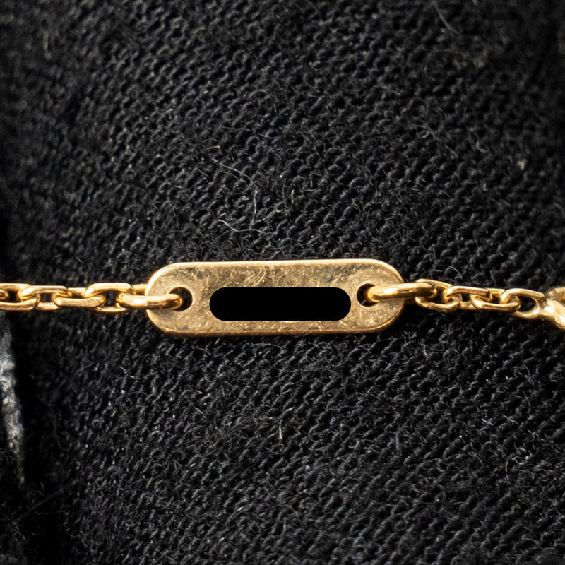 Van Cleef & Arpels Sweet Alhambra Bracelet White Mother-of-Pearl Yellow Gold