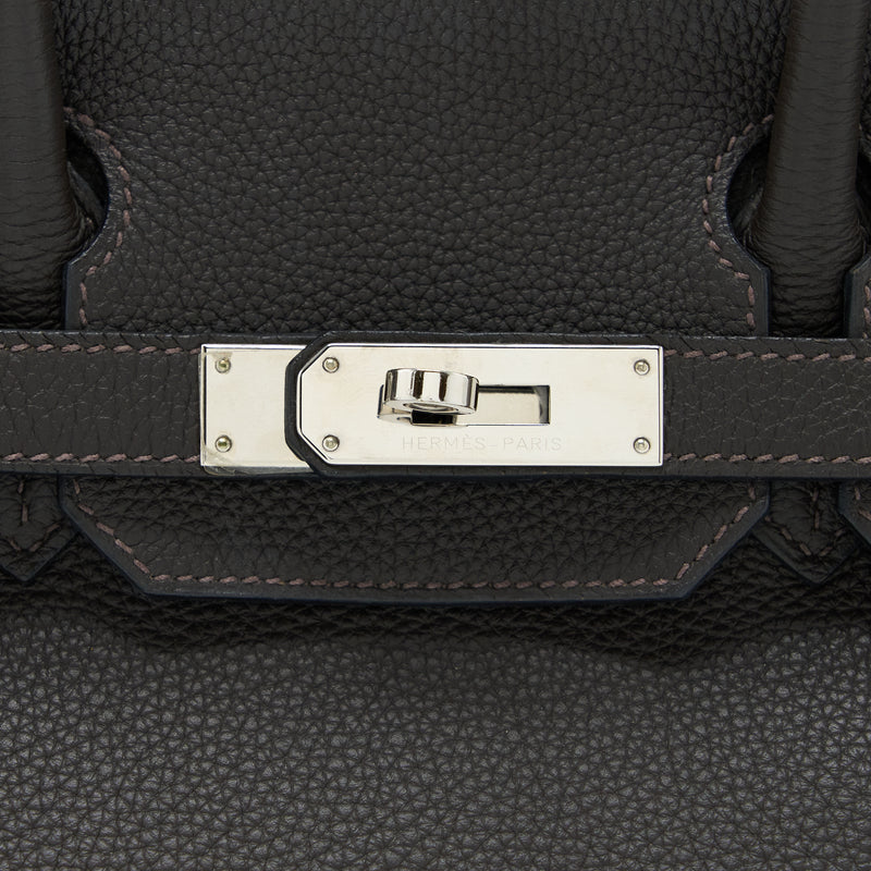 Herme Birkin 30 Togo Ebene SHW Stamp X
