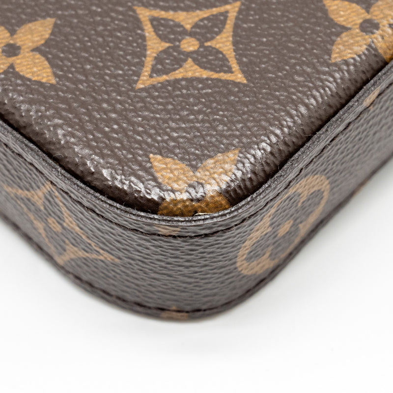 LOUIS VUITTON Felicie Pochette Monogram Canvas GHW