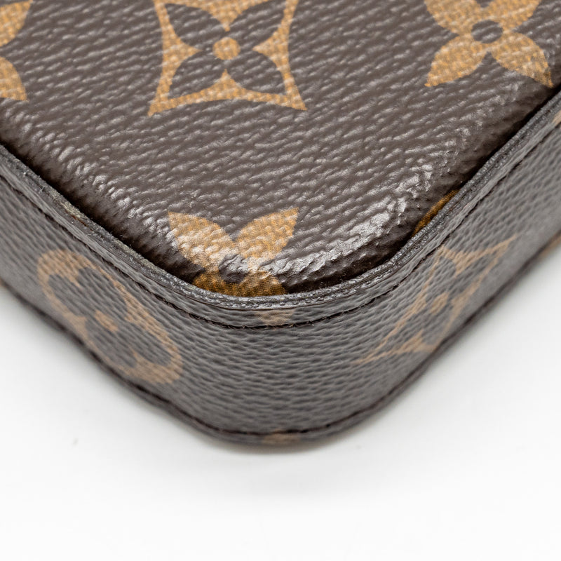 LOUIS VUITTON Felicie Pochette Monogram Canvas GHW