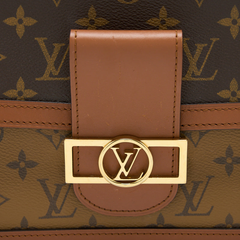 Louis Vuitton Dauphine mm Monogram Brown