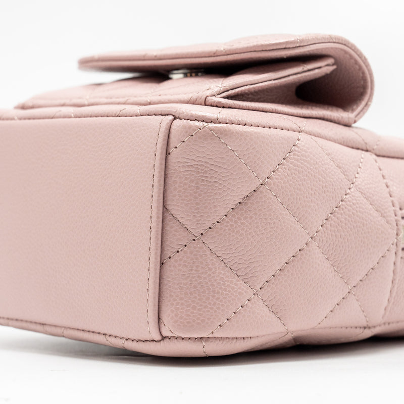 chanel pink mini backpack Chanel 24P Classic mini Backpack Caviar Light Pink SHW (Microchip)