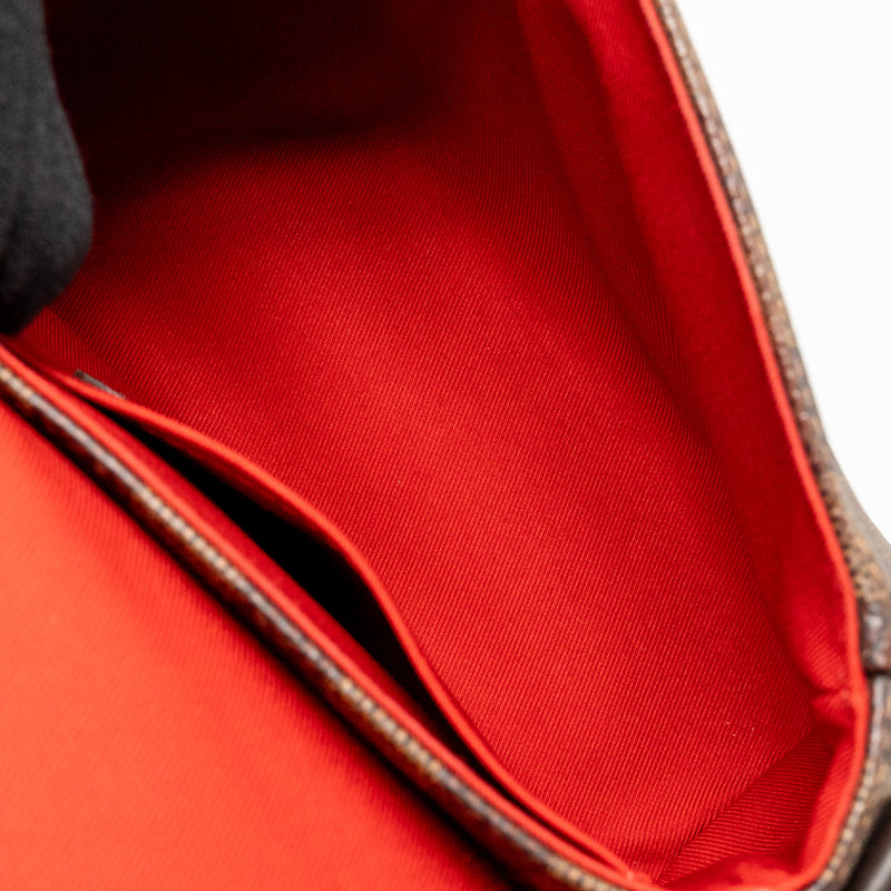 Louis Vuitton Croisette Damier Ebene Canvas GHW