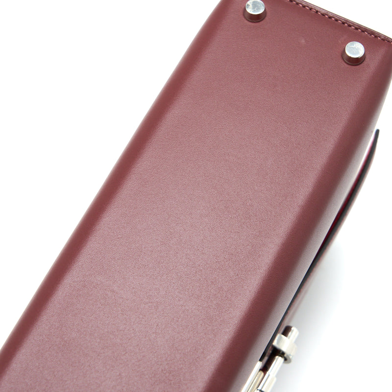 Hermes Verrou 23 Somber/Mysore/Epsom Rouge H/Rose Azalee/Multicolour SHW Stamp D