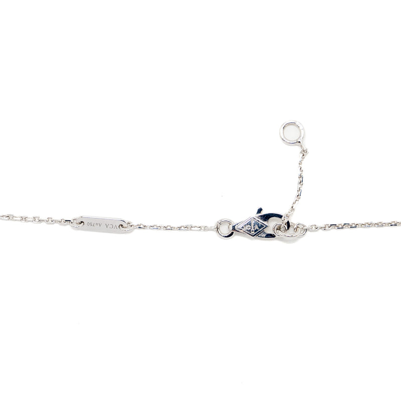 Van Cleef & Arpels Sweet Alhambra Pendant 18K white Gold/Diamonds