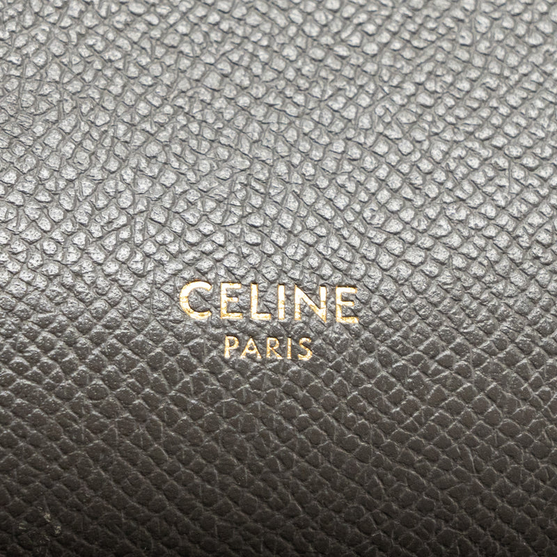 Celine micro belt bag calfskin grey GHW