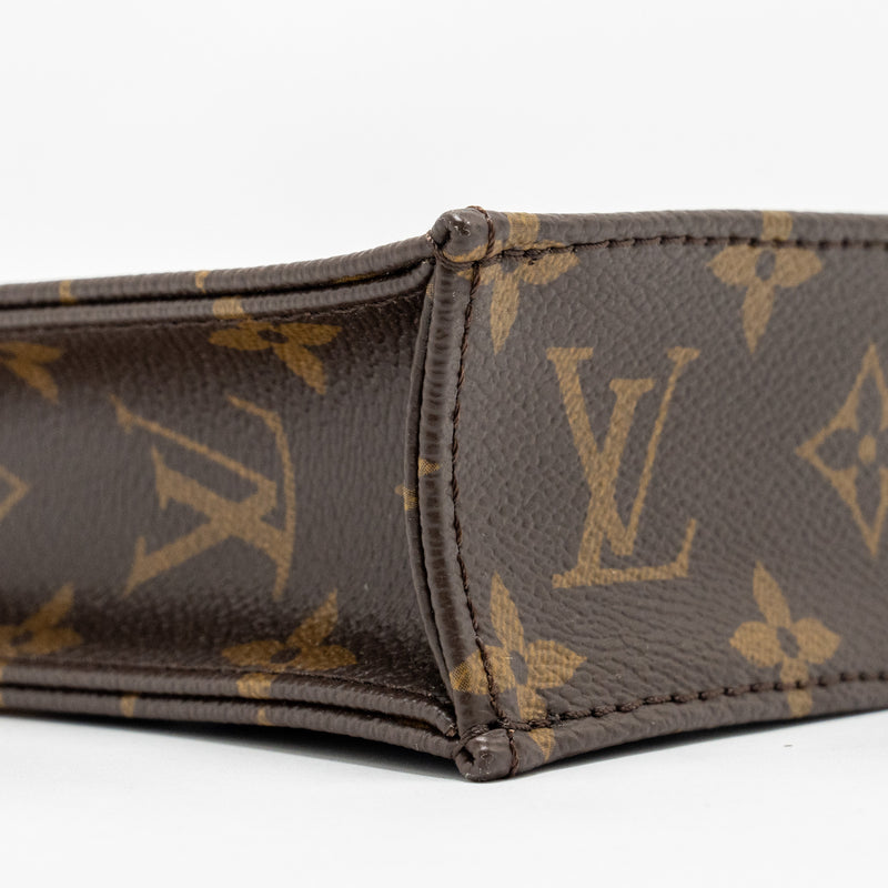 Louis Vuitton Petit SAC Plat Monogram Canvas GHW