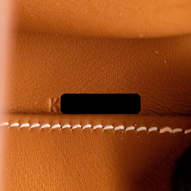 Hermes Kelly Danse Evercolor Gold GHW Stamp K