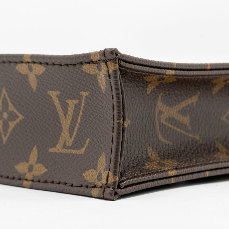 Louis Vuitton Petit SAC Plat Monogram Canvas GHW