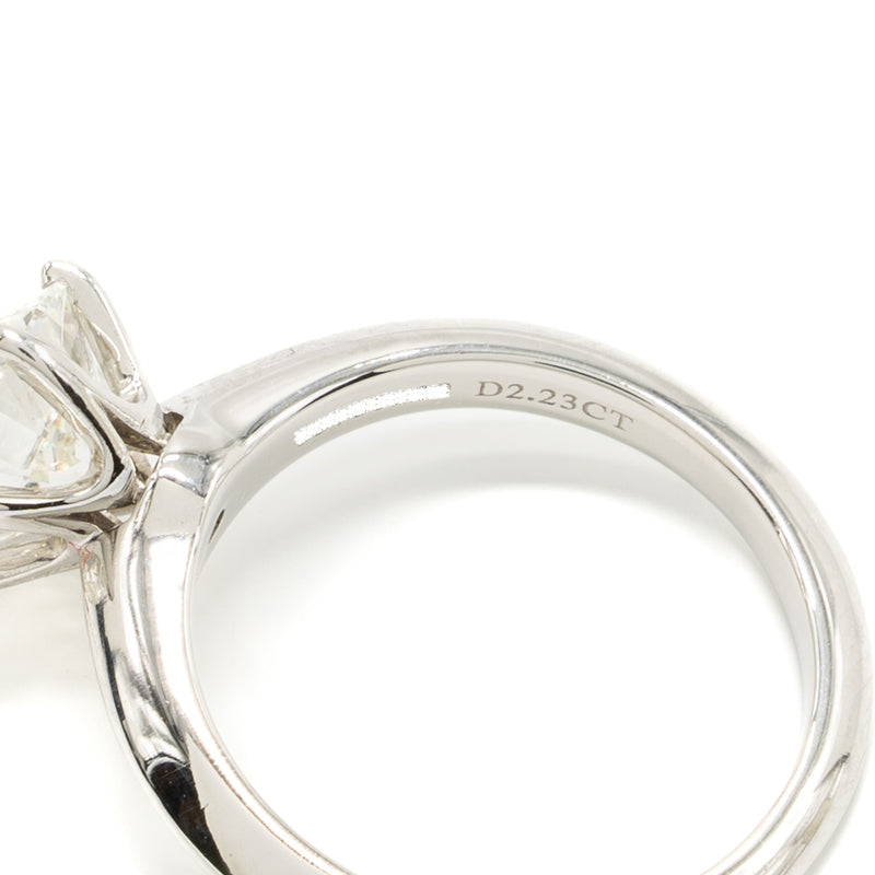 Tiffany Size US 6 Diamond Ring 2.23ct color I, VS1