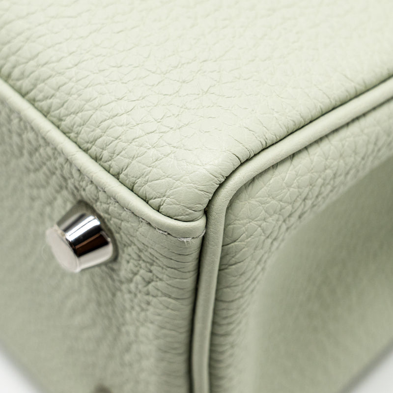 Hermes Kelly 25 Togo Gris Neve SHW Stamp B