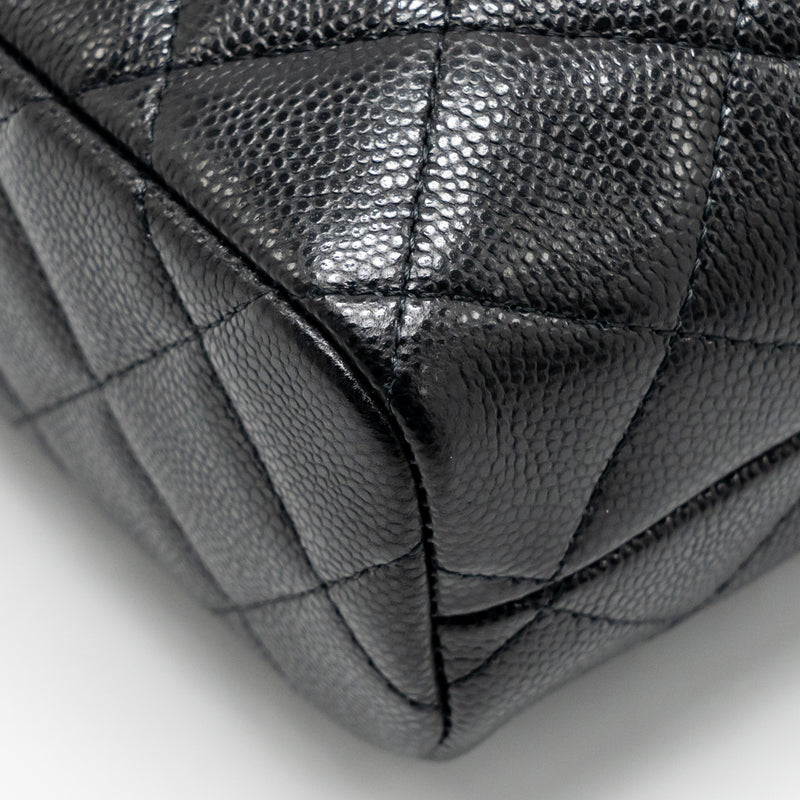 Chanel 25c Quilted Hobo Bag Caviar Black GHW (microchip)