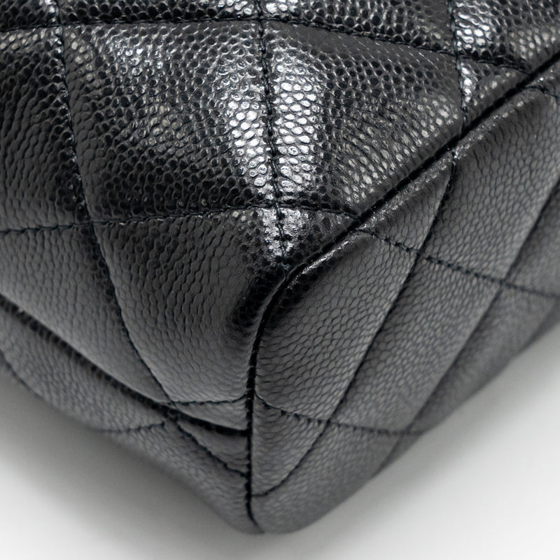 Chanel 25c Quilted Hobo Bag Caviar Black GHW (microchip)