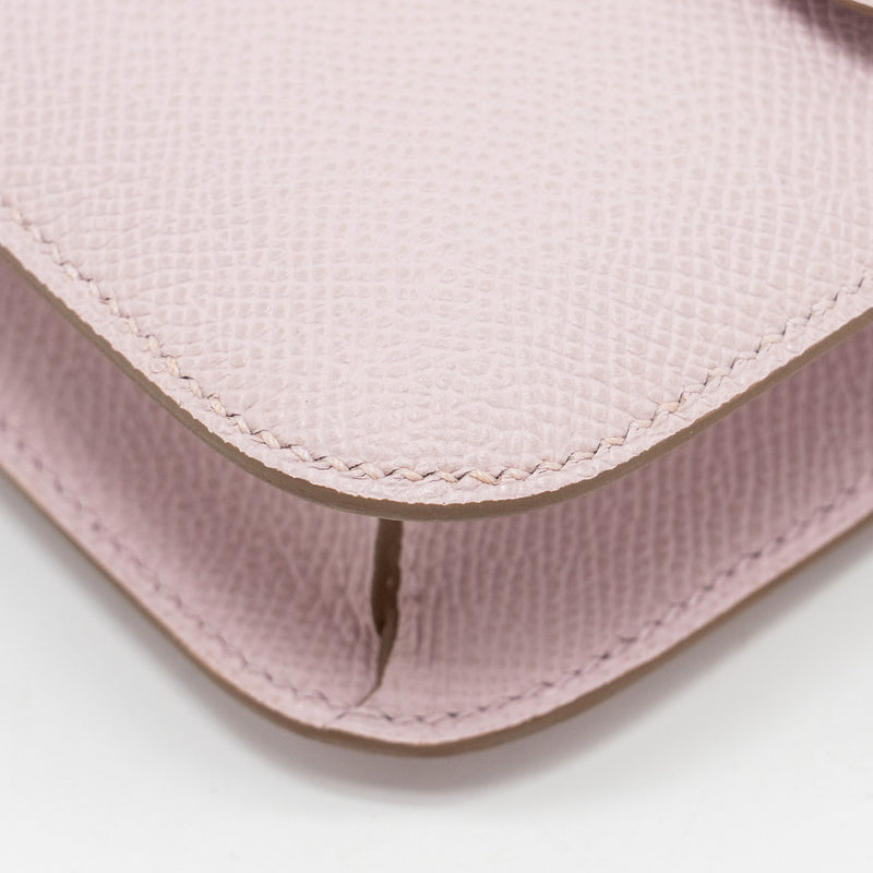 Hermes Constance Elan Epsom 09 Mauve Pale SHW Stamp W