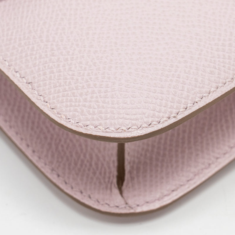 Hermes Constance Elan Epsom 09 Mauve Pale SHW Stamp W
