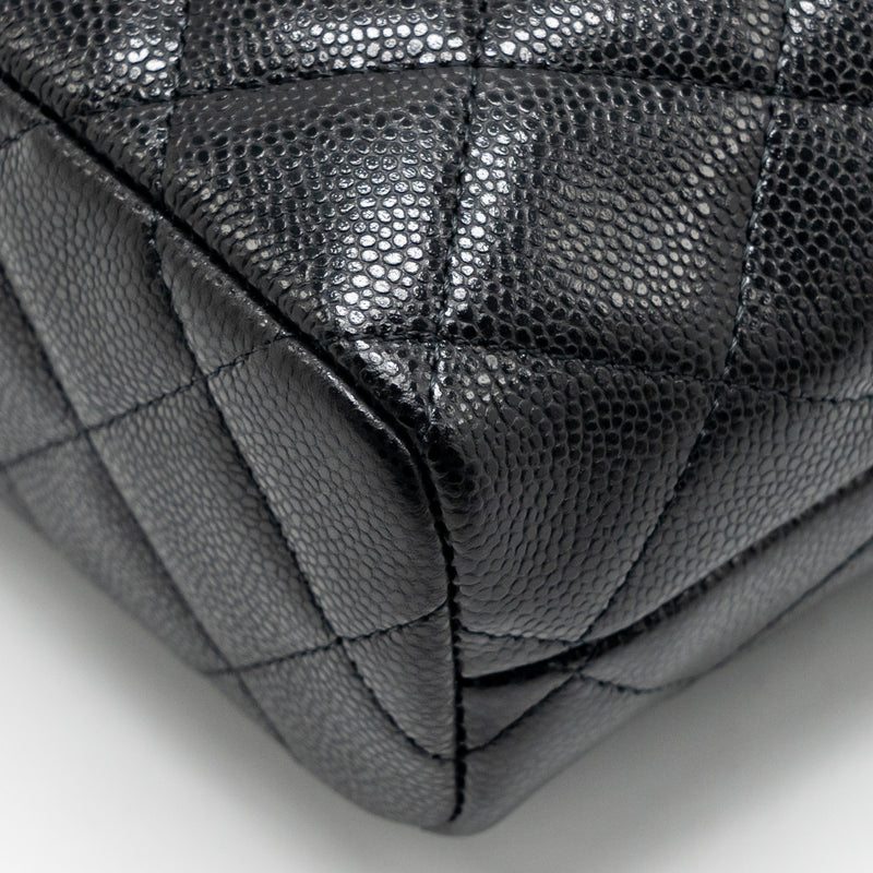 Chanel 25c Quilted Hobo Bag Caviar Black GHW (microchip)