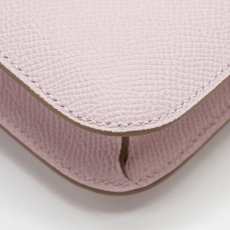 Hermes Constance Elan Epsom 09 Mauve Pale SHW Stamp W