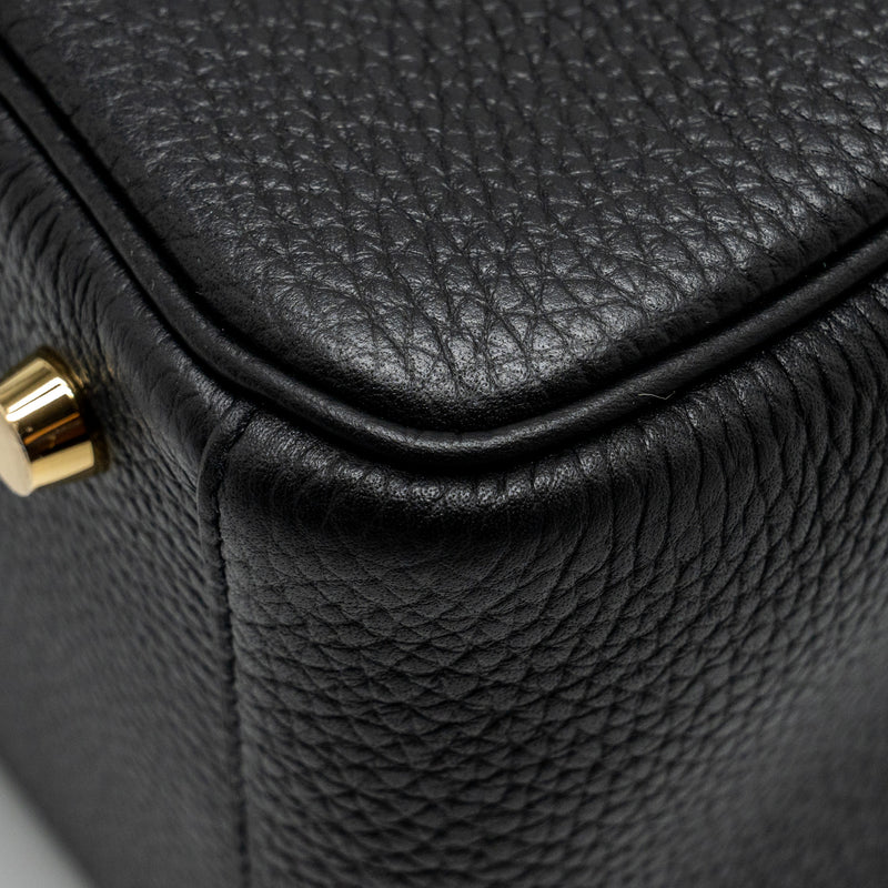 Hermes Lindy 26 Clemence Black GHW Stamp W