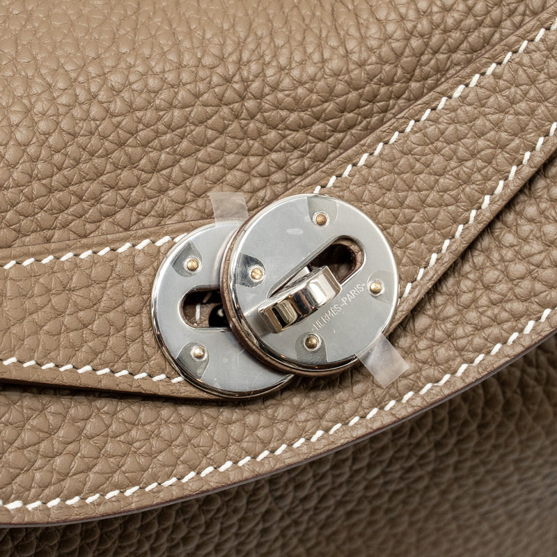 Hermes Lindy 26 Clemence etoupe SHW stamp U