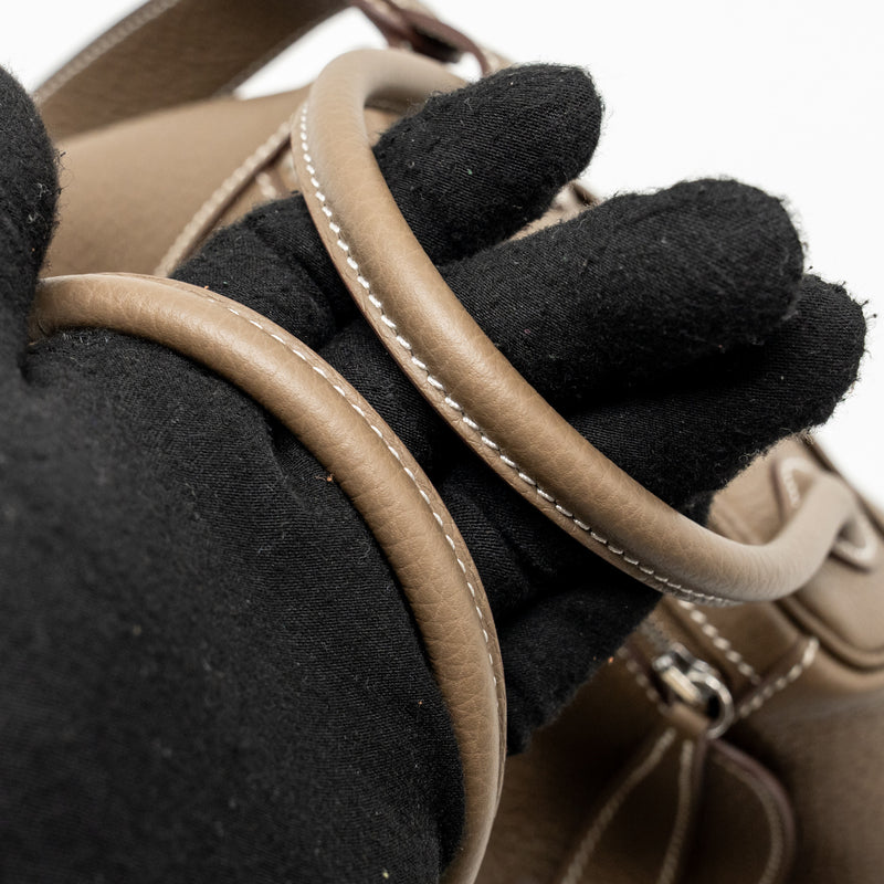 Hermes Lindy 26 Clemence etoupe SHW stamp U