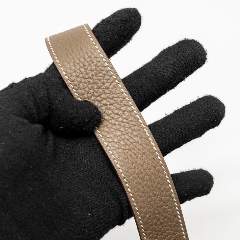 Hermes Lindy 26 Clemence etoupe SHW stamp U