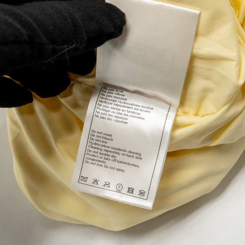 Chanel size 36 bow top polyamide/elastane yellow