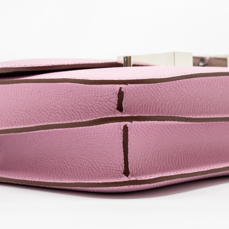 Hermes Mini Constance Epsom X9 Mauve Sylvestre SHW Stamp B