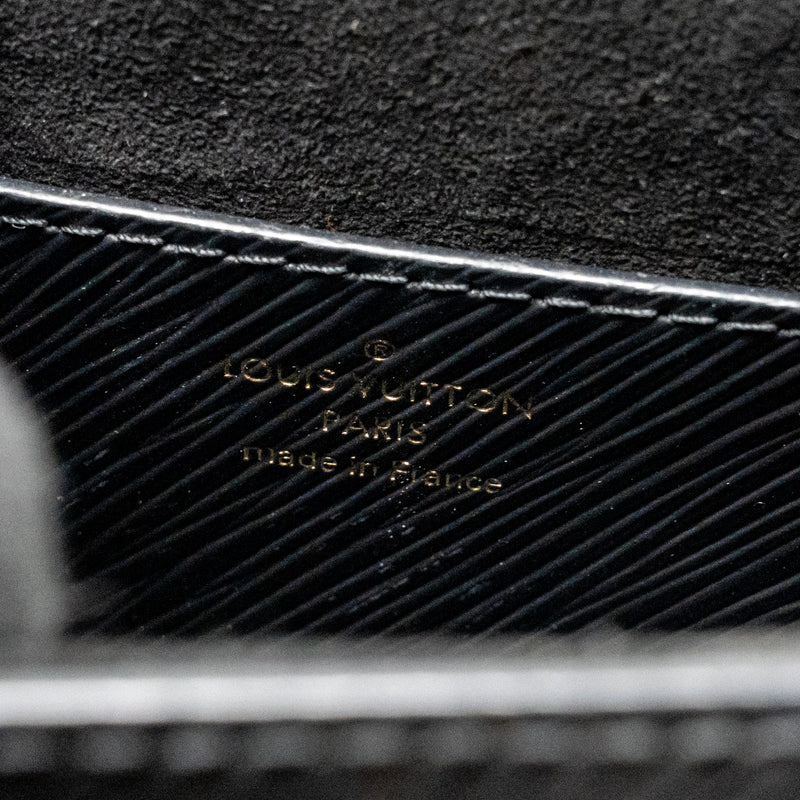 Louis Vuitton Love Lock Twist MM EPI Black Multicolour Hardware