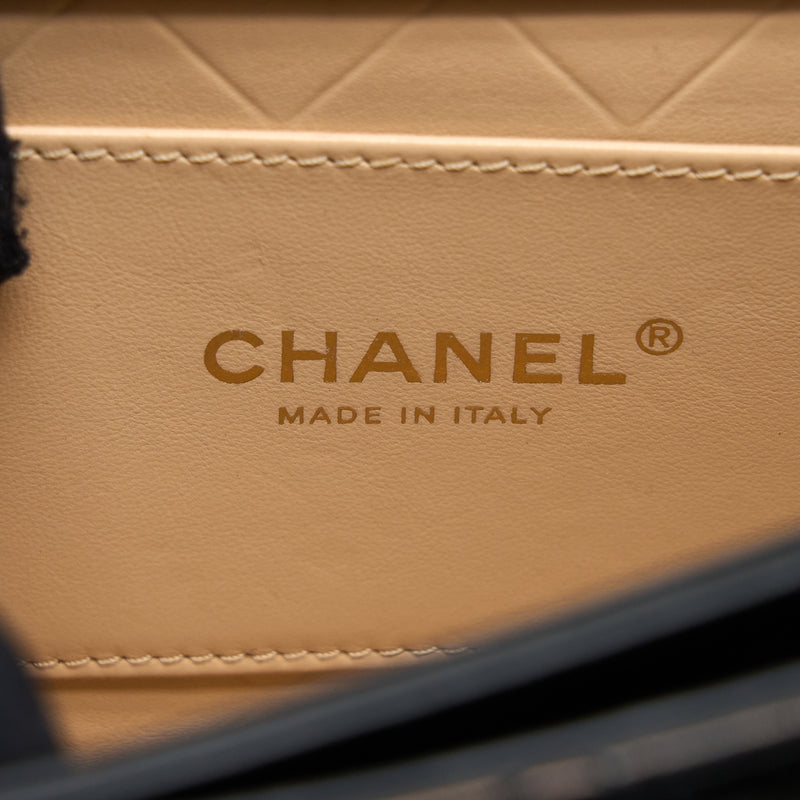 Chanel 21S Moon Messenger Bag Calfskin Black GHW