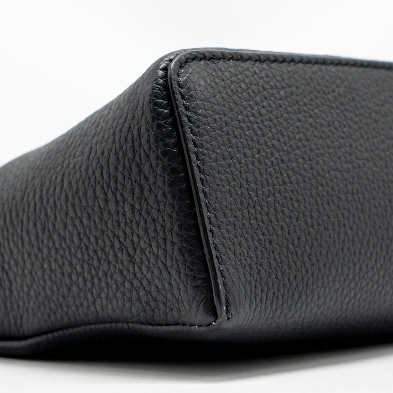 Loro Piana Extra Pocket L19 Grained Calfskin Black SHW