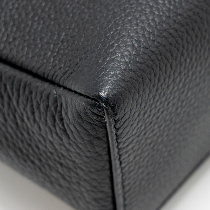Loro Piana Extra Pocket L19 Grained Calfskin Black SHW