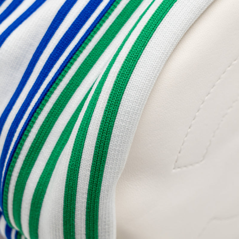 Chanel Venice Biarritz Drawstring Bucket Bag Fabric/Lambskin White/Multicolour SHW