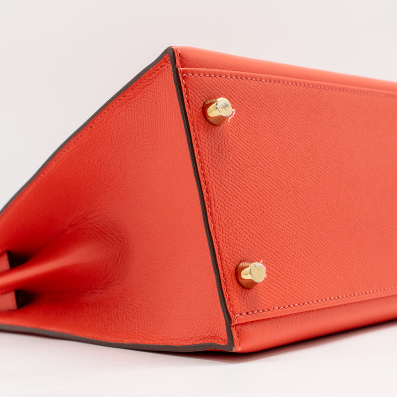 Hermes Kelly 32 Epsom T5 Rose Jaipur GHW Stamp T