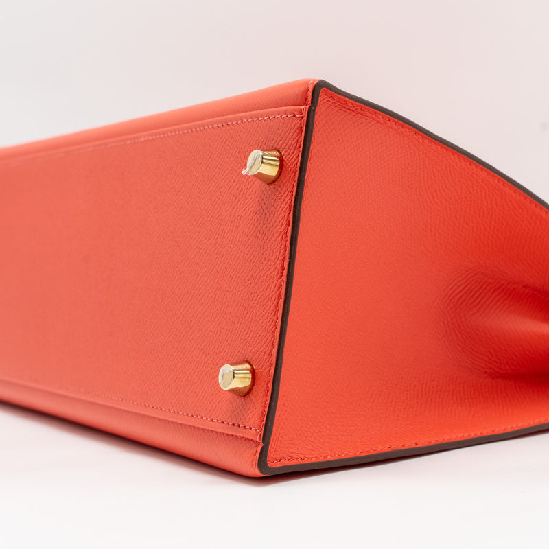 Hermes Kelly 32 Epsom T5 Rose Jaipur GHW Stamp T