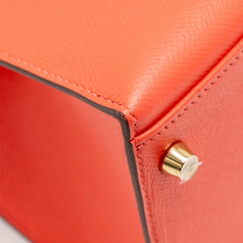 Hermes Kelly 32 Epsom T5 Rose Jaipur GHW Stamp T