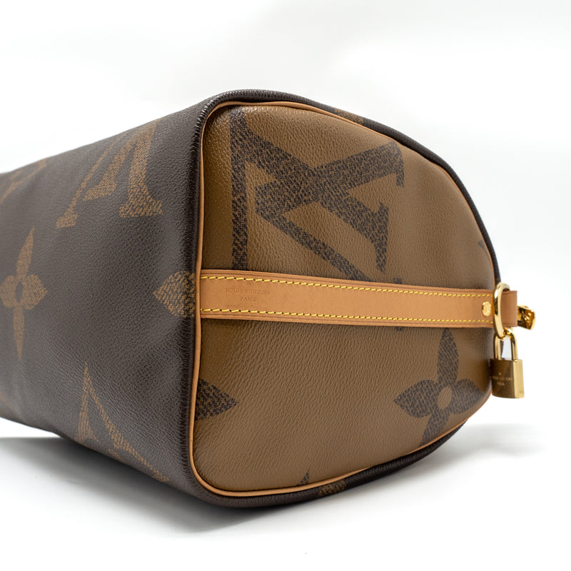 Louis Vuitton Speedy Bandouliere Bag Reverse Monogram Giant 30 at