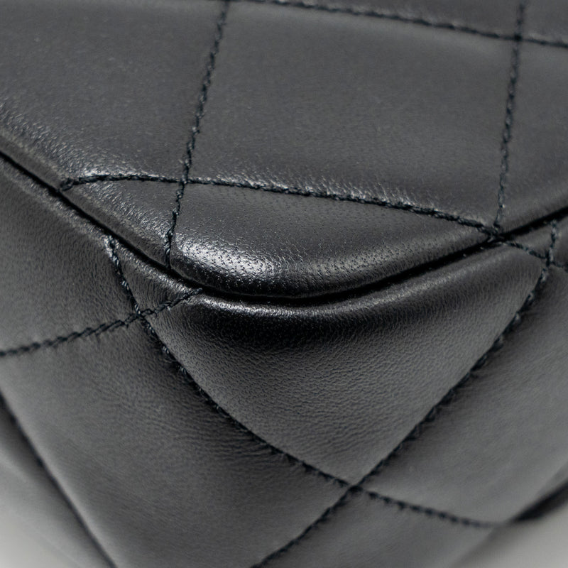 Chanel MY Perfect Mini Flap Bag Lambskin Black GHW (Microchip)