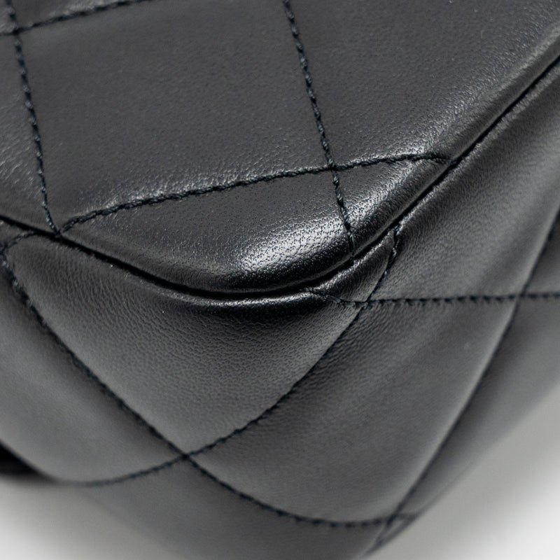 Chanel MY Perfect Mini Flap Bag Lambskin Black GHW (Microchip)